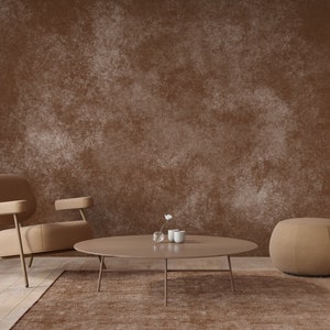 abstrakte braune Tapete, Betontextur Wandbild | 053