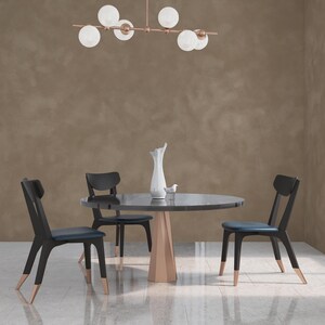 beige brown limewash wall mural, concrete texture wallpaper  | 132