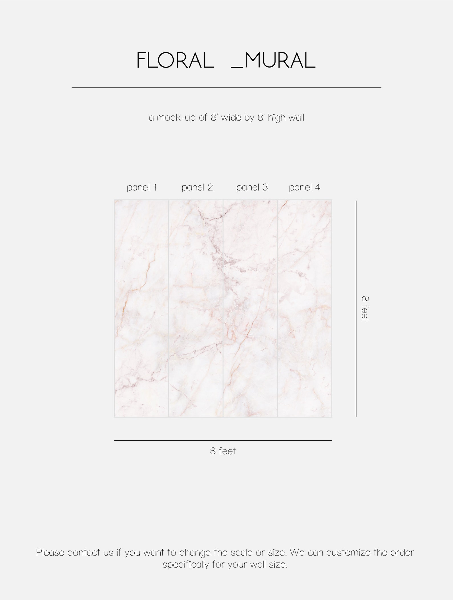 Pink Marble Wallpaper Nursery Wall Décor Peel and Stick Etsy