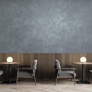 Gray-Blue Limewash Texture Wall Mural, Removable Wallpaper | 062