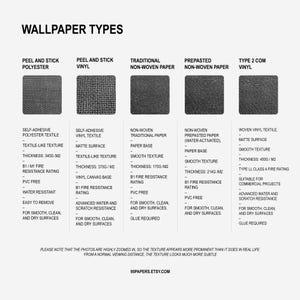Black Limewash Texture Wall Mural, Removable Wallpaper | 038 image 8