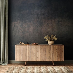 wooden texture wallpaper, dark brown wall mural | 041