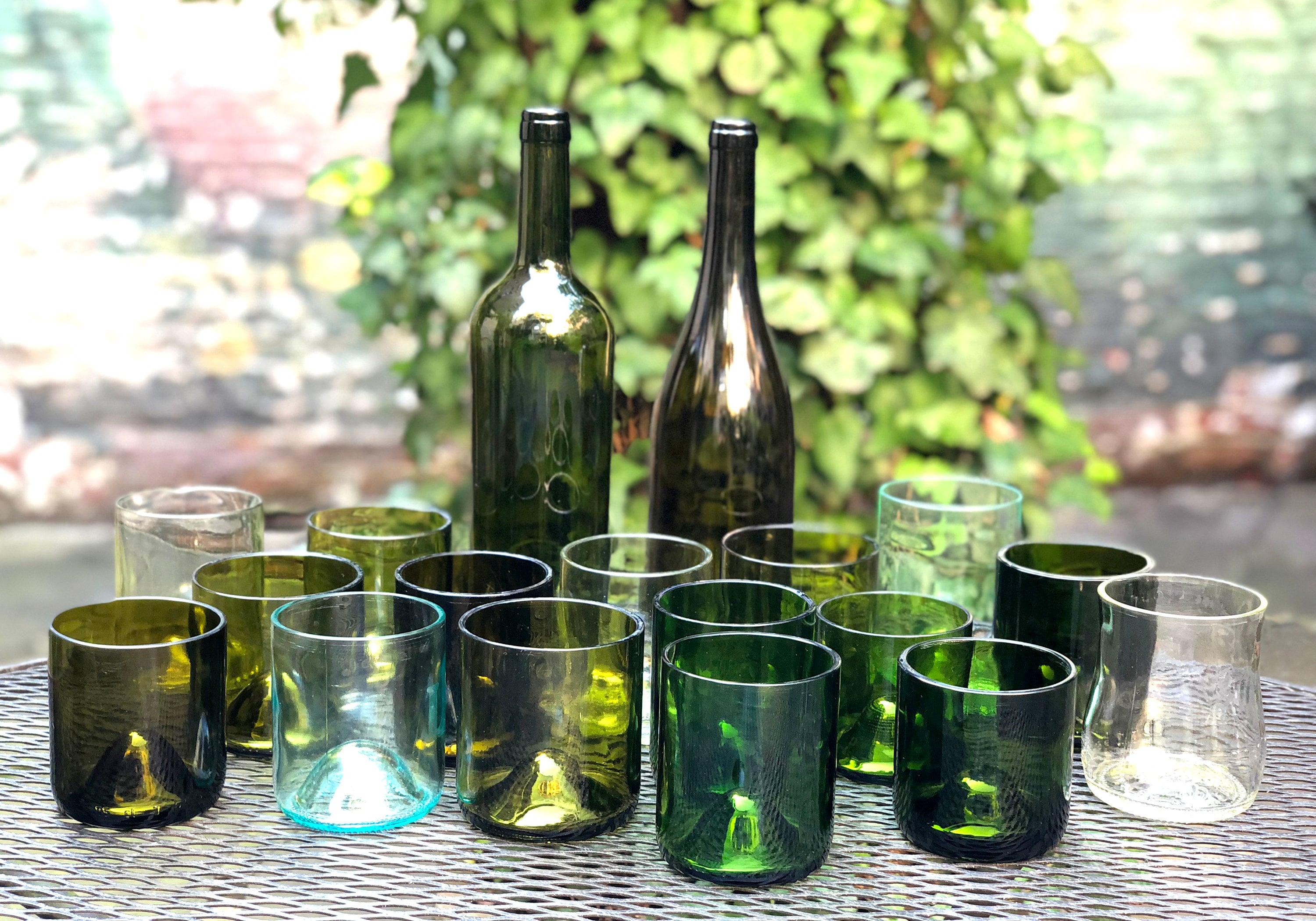 Recycled Wine Bottle Drinking Glass - Etsy