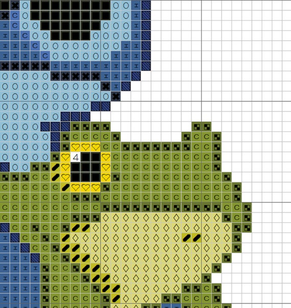 Cartoon Cross Stitch Pattern Movie Cross Stitch Pattern I Etsy