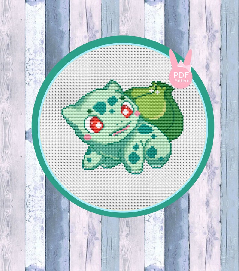 Kawaii cross stitch pattern easy cross stitch funny cross Etsy