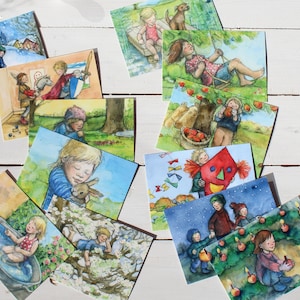 Carte mensili S. Dufft Tabella stagionale Waldorf
