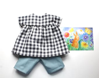 Conjunto de ropa para muñeca muñeca Waldorf de 32 cm