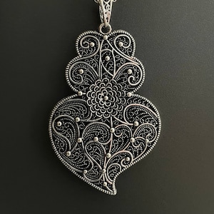 Heart of Viana, NECKLACE Portugal, Portuguese Jewelry, Portugal Charm, Special Gift for Girlfriend