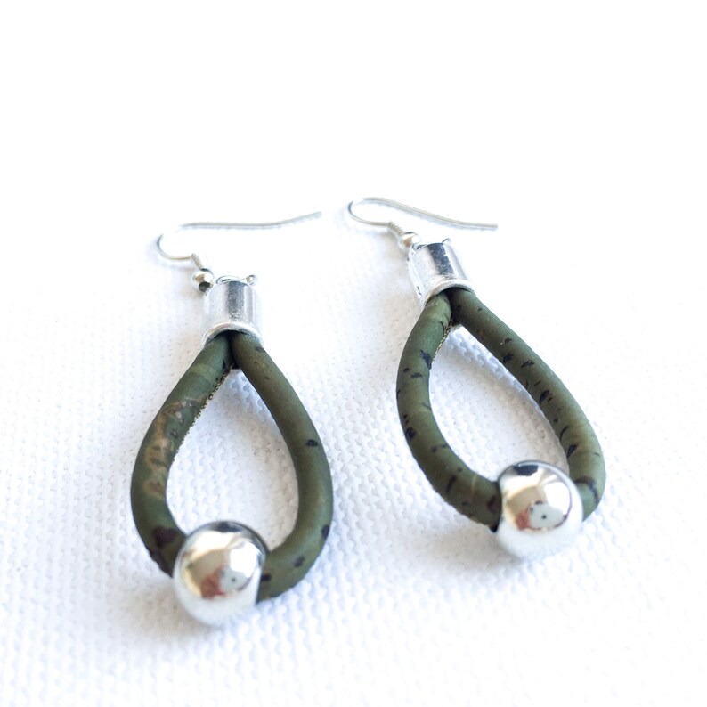 Portugal Cork Jewelry EARRINGS Eco Friendly Gifts Women Etsy