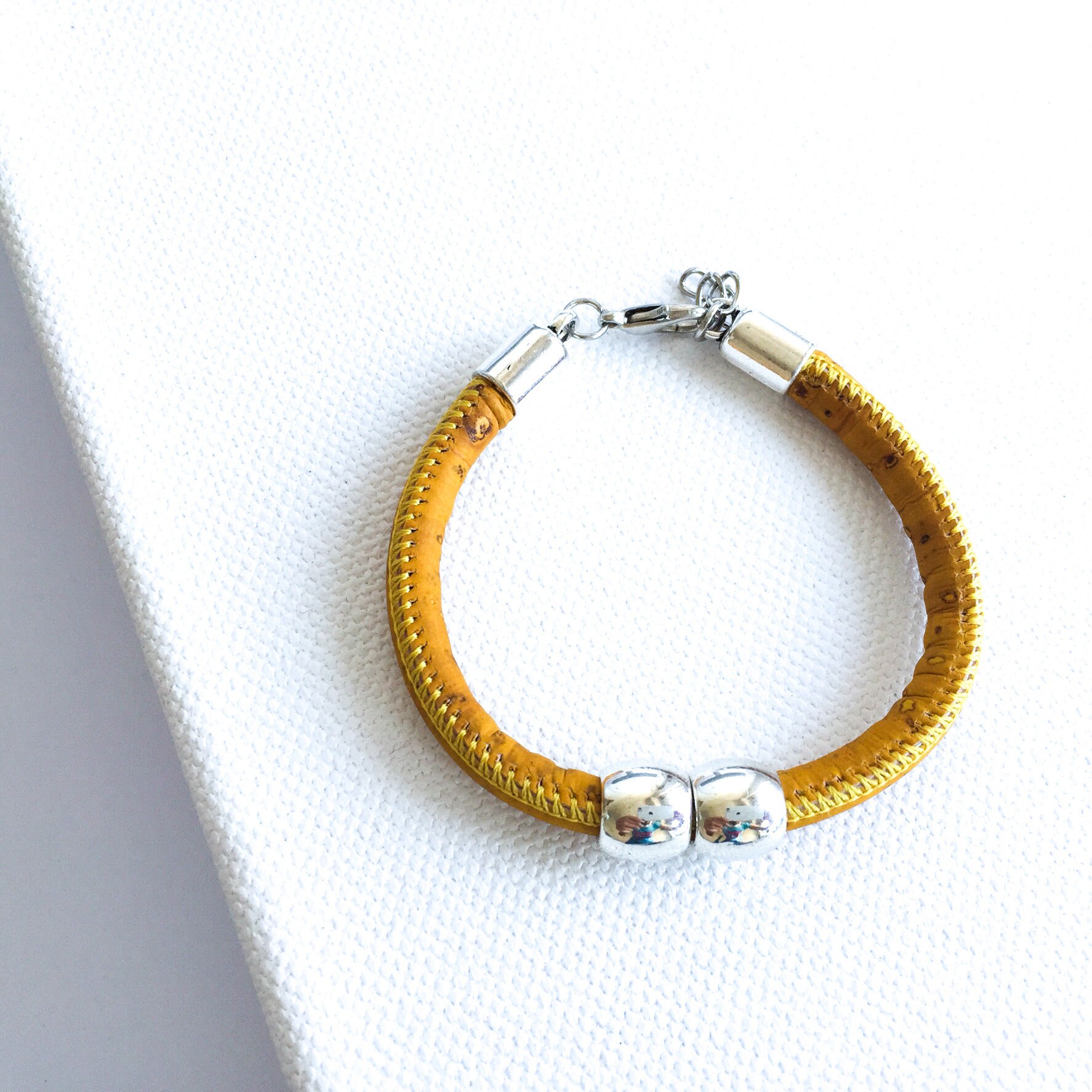 Cork Jewelry BRACELETS Eco Friendly Products Portugal Cork Etsy