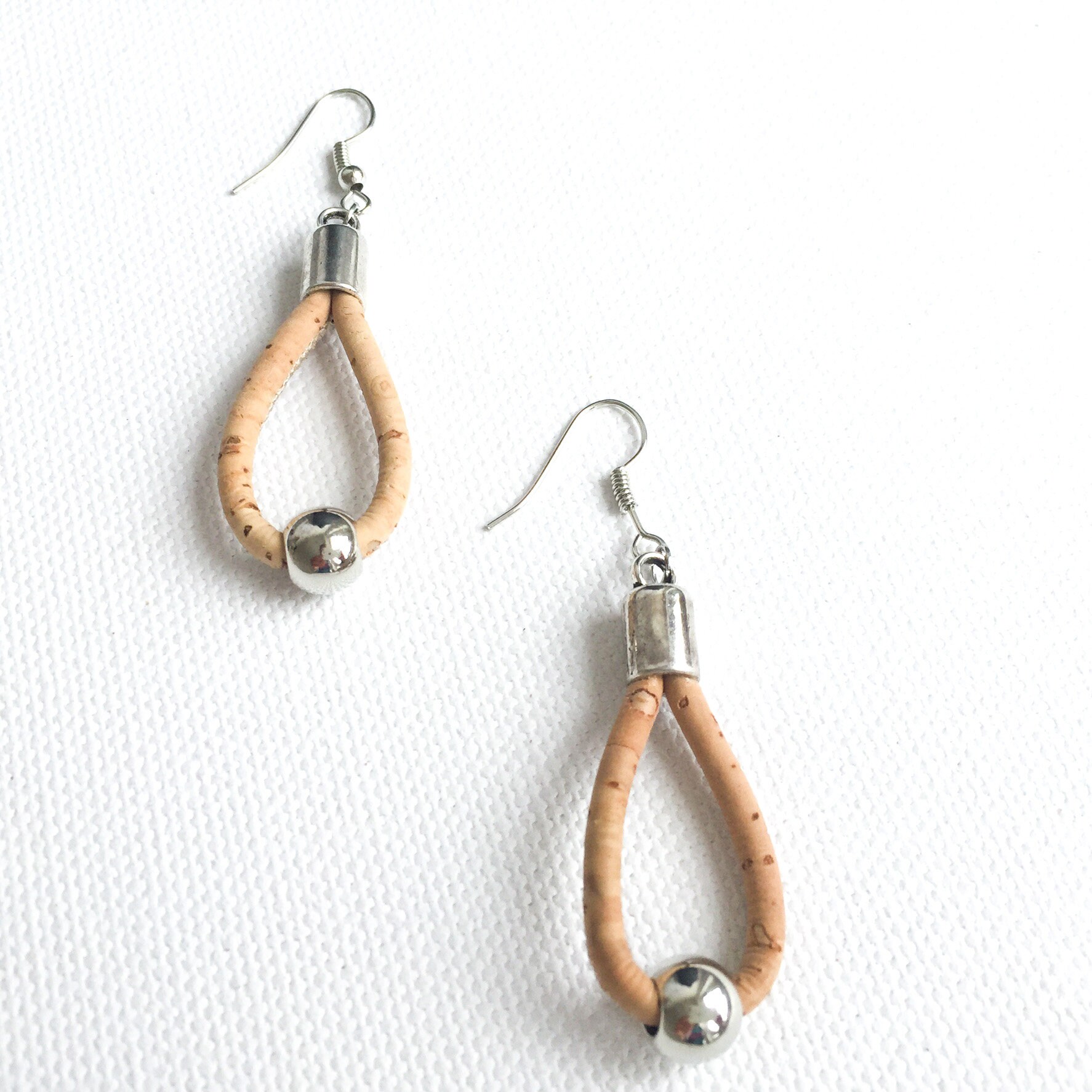 Portugal Cork EARRING Sustainable Portuguese Jewelry Vegan Etsy