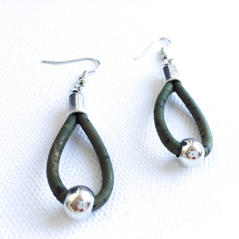 Portugal Cork Jewelry EARRINGS Eco Friendly Gifts Women Etsy