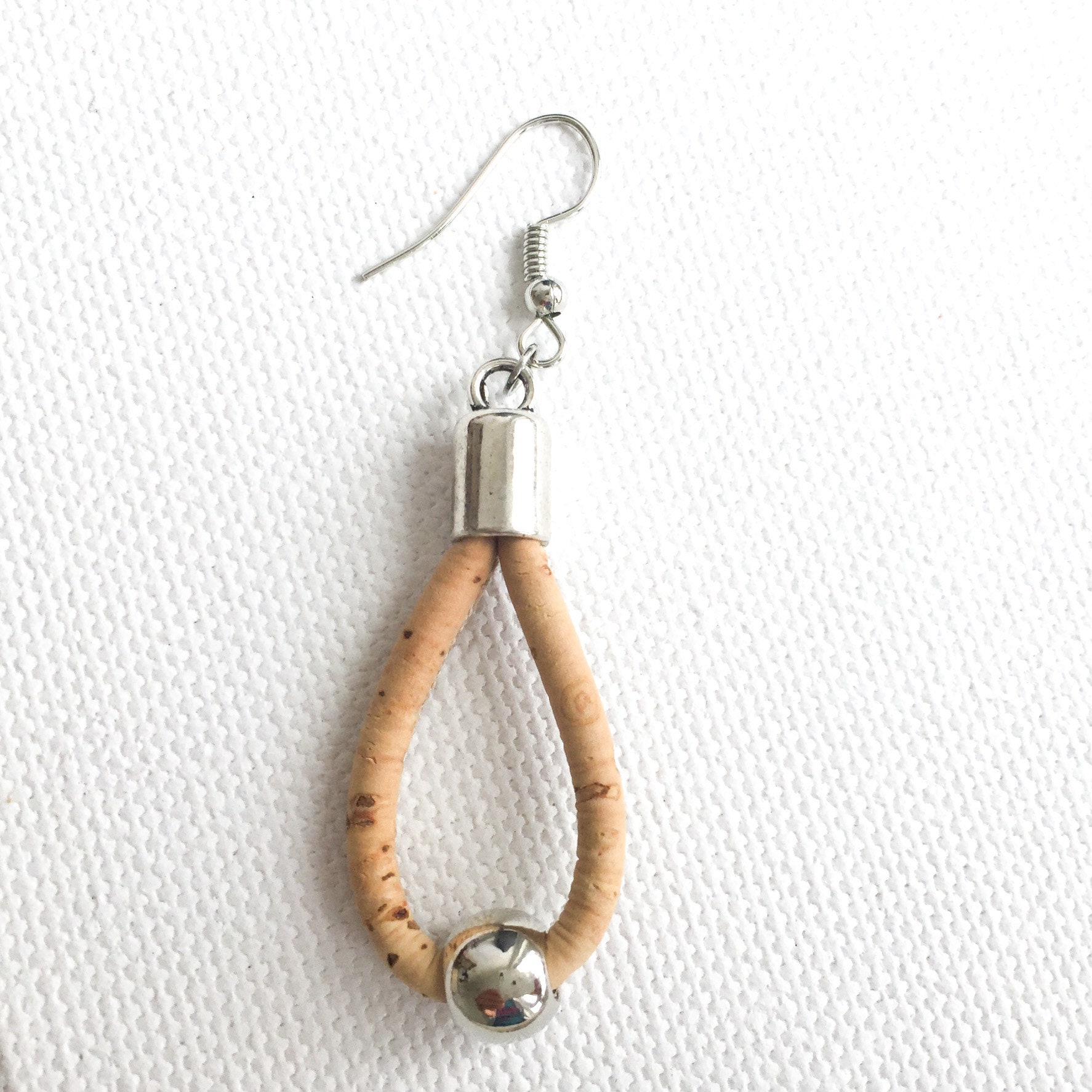 Portugal Cork EARRING Sustainable Portuguese Jewelry Vegan Etsy