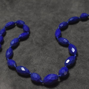 Sky Blue Symphony | Handmade Lapis Lazuli Locket Necklace with Beaded Gemstone Ensemble | Natural Gemstone Jewelry Gift for Her