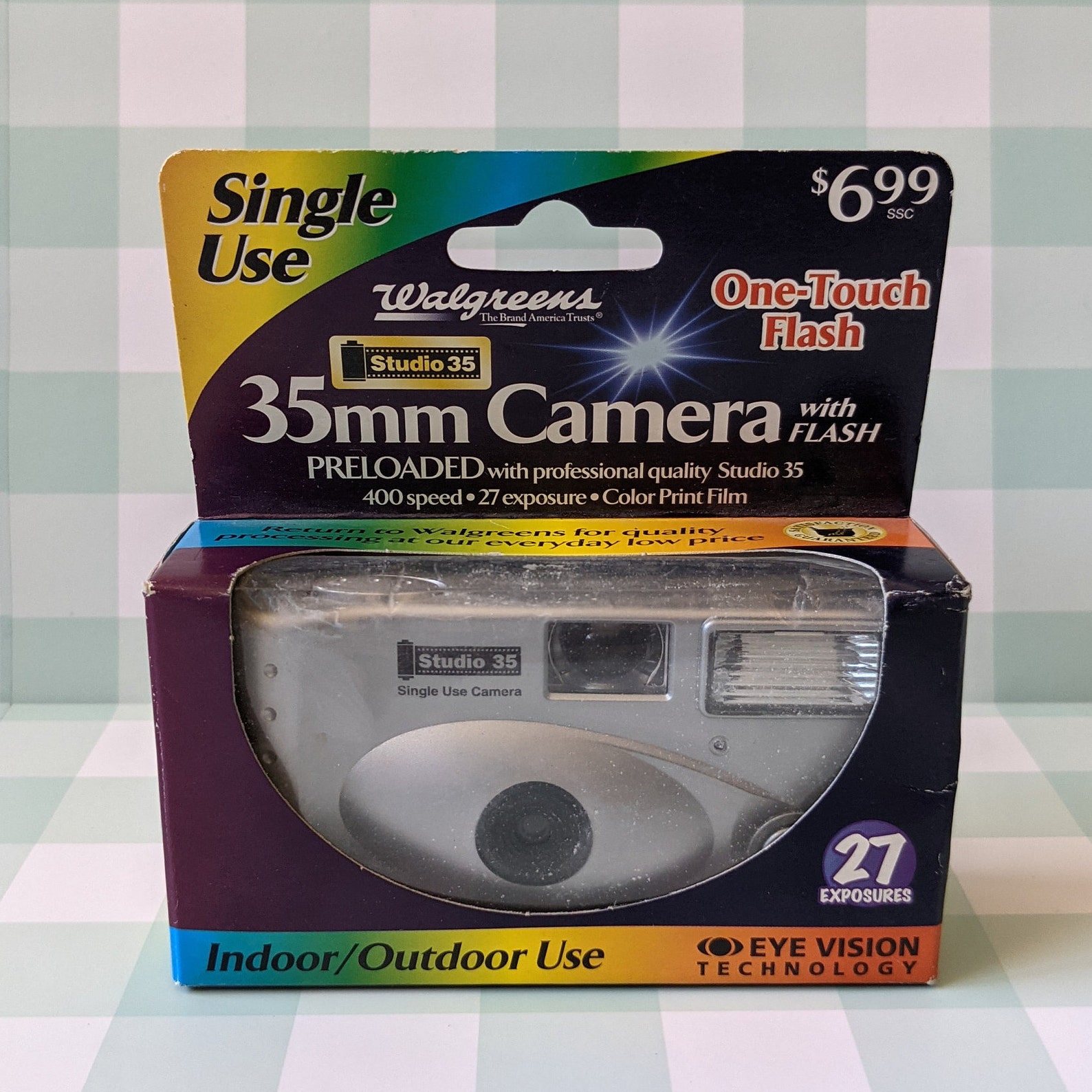 Vintage 35mm disposable camera preloaded color film 27 Etsy