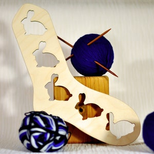 Handmade  Wood Sock Blocker (adult size UK 5-7). UK seller.