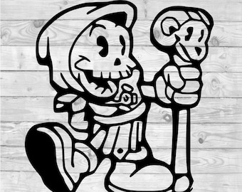 Skeletor SVG, instant download, svg png dxf, cricut, cameo, silhouette, vinyl design, heat press file, MOTU, He-man