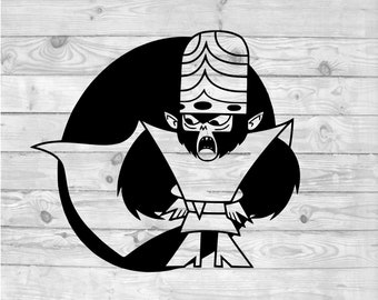 Mojo jo jo SVG, instant download, svg png dxf, cricut, cameo, silhouette, vinyl design, heat press file, Power Puff Girls