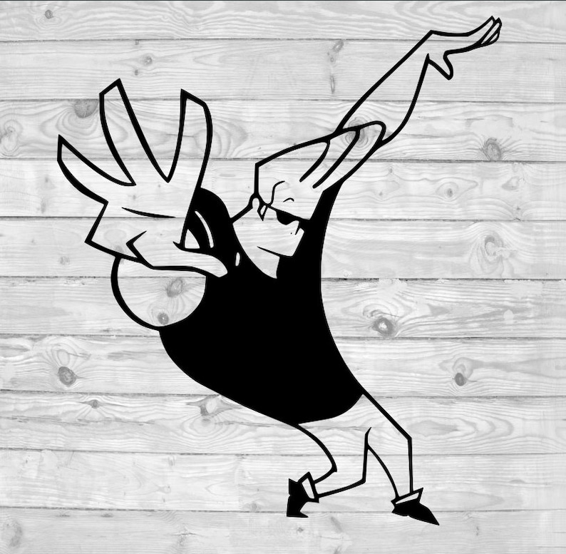 Johnny Bravo SVG Instant Download Svg Png Dxf Cricut - Etsy