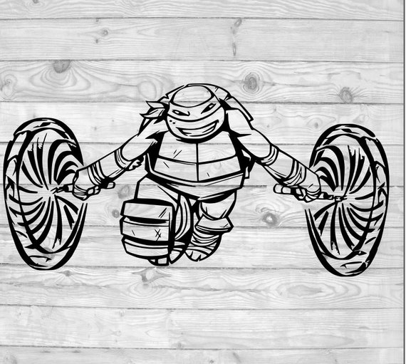 Download Teenage Mutant Ninja Turtles Micheangelo Svg Instant Etsy