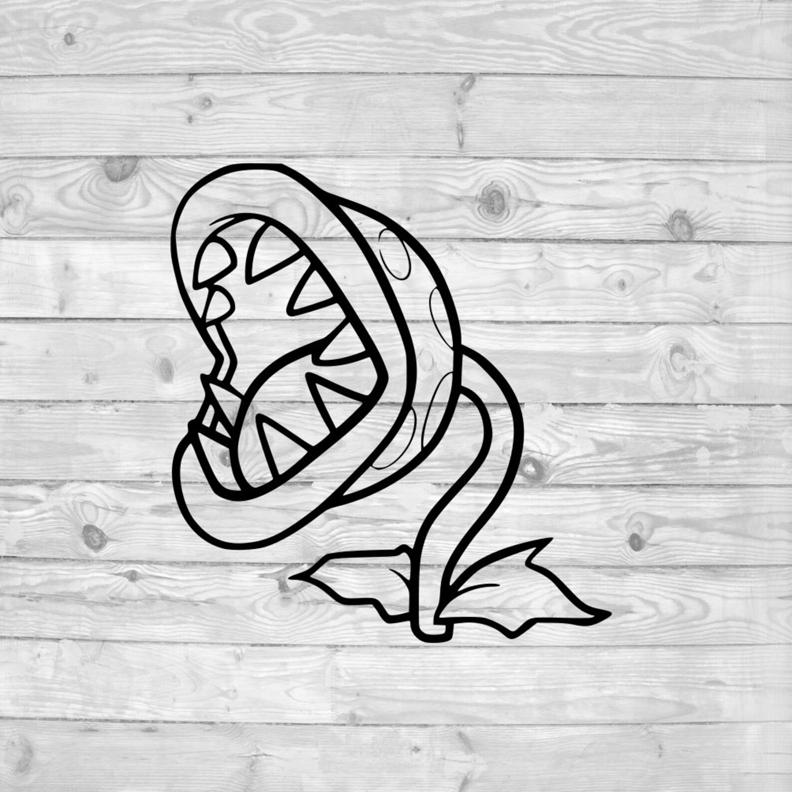 Piranha Plant SVG Instant Download Svg Png Dxf Cricut - Etsy