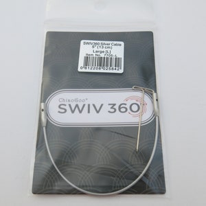 LARGE Chiaogoo SWIV360 5&quot;/6&quot;/8&quot; interchangeable cables- Chiaogoo short Swivel 360 cables- Chiaogoo short Swiv360 cable-Chiaogoo swivel cable