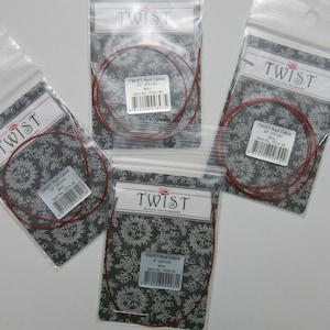 Set of 4 Chiaogoo Twist MINI Interchangeable cables - Chiaogoo Twist Mini cables bundle - Chiaogoo Mini cables - Chiaogoo accessories