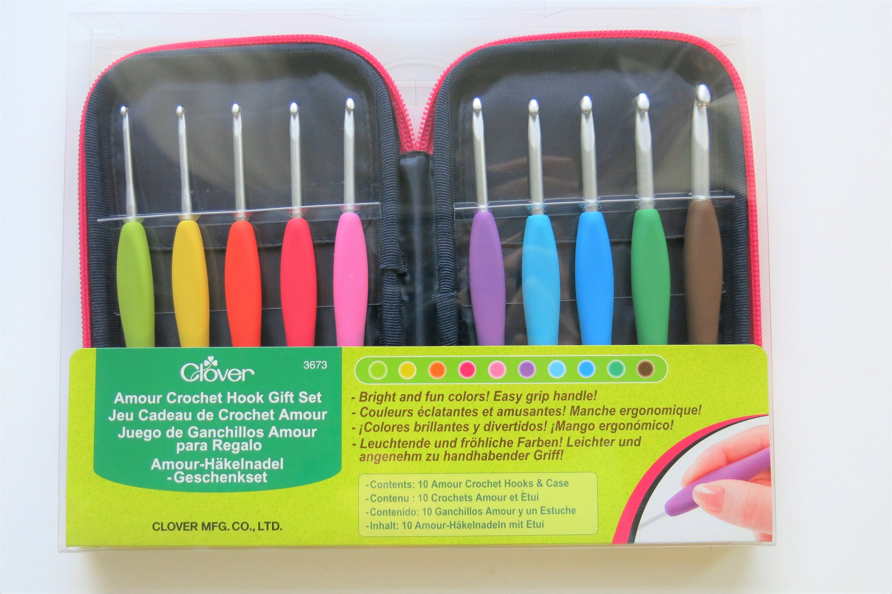 Clover Amour Crochet hook gift set Clover Amour crochet hook set
