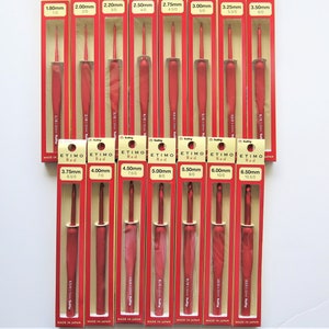 Tulip ETIMO Red Crochet Hook Set