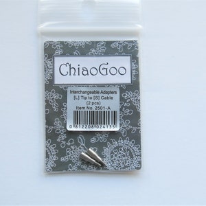 Chiaogoo [L] tips to [S] cable Adapter - Chiaogoo [L] to [S] cable Adapter - Chiaogoo Twist/Spin accessories - Chiaogoo adapter accesories