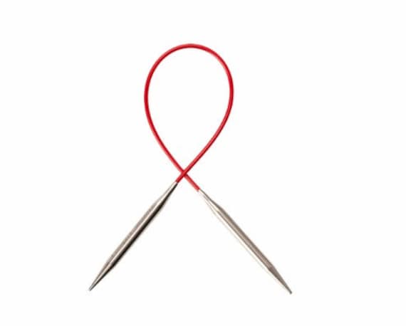 Aiguilles Circulaires ChiaoGoo Red Lace 100 Cm - 23 Tailles Inox