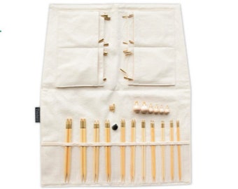 Seeknit Shirotake 5" interchangeable circular premium set-Seeknit interchangeable knitting needle set-Seeknit knitting needles- Seeknit KA