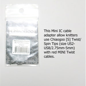 Chiaogoo Mini IC Adapter - Chiaogoo [S] Tips to Mini cable Adapter - Chiaogoo accessories - Chiaogoo Mini accessories- Chiaogoo adapter