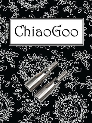 Bundle!Chiaogoo 5 Twist COMPLETE Red Lace Interchangeable set Size  US2-US15/2.75mm-10.0mm+ Small cable 37+ [L] tips to S cable adapter