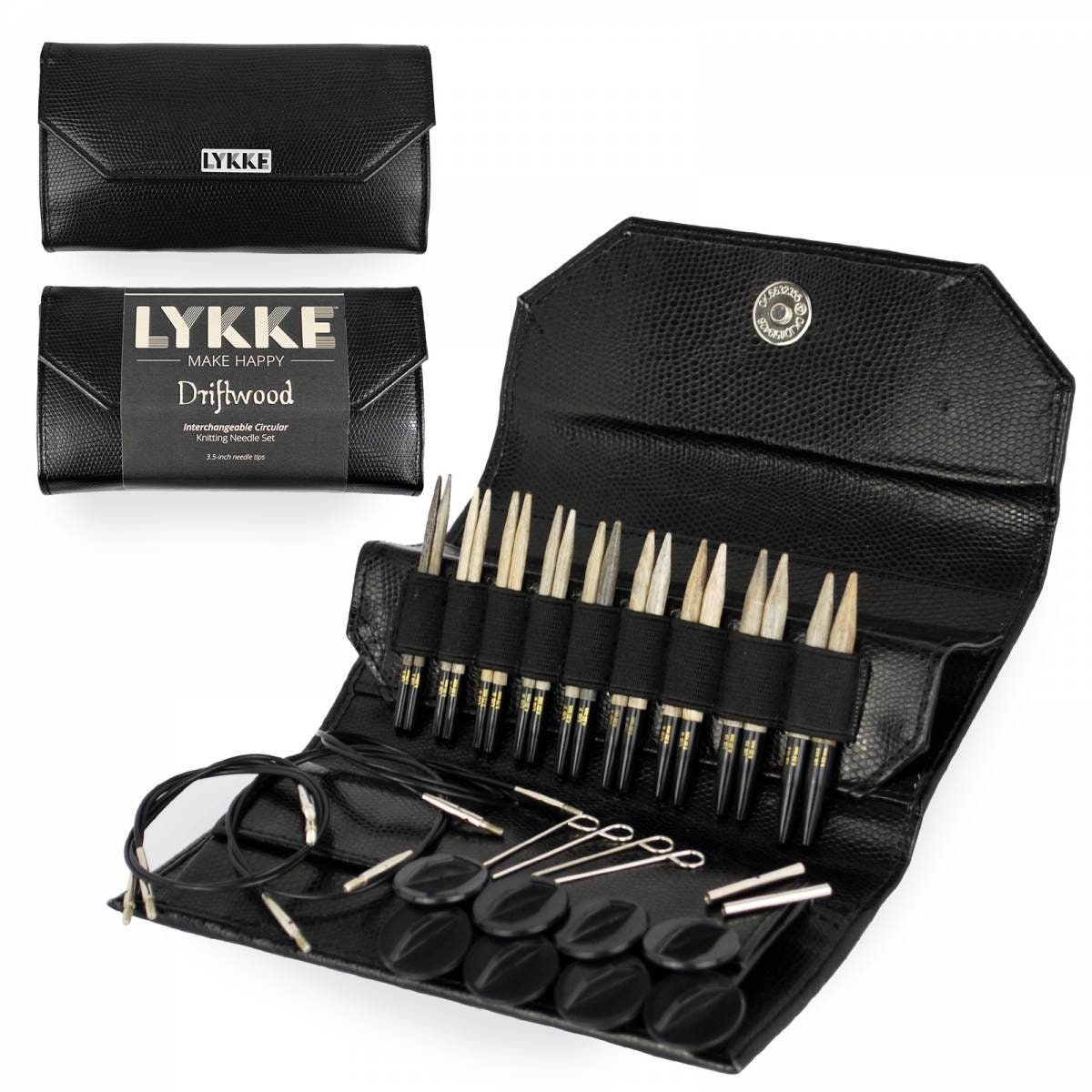 Lykke interchangeable knitting needle sets