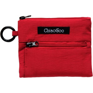Chiaogoo Twist SHORTIES Accessory Pouch 4.75&quot;X3.75&quot; - Red - Chiaogoo Twist shorties pocket pouch