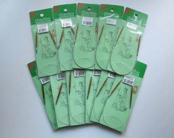 12"/30cm Chiaogoo circular needles-Chiaogoo Bamboo fixed circular needles-Chiaogoo knitting needles-Chiaogoo circular knitting needles
