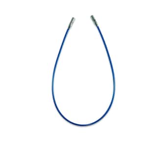 Chiaogoo 5&quot; 6&quot; 8&quot; Blue X-Flex SMALL interchangeable cables- Chiaogoo Twist Blue X-Flex cables-Chiaogoo Twist Blue cable-Chiaogoo Blue X-Flex