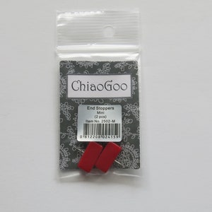 Chiaogoo MINI End stoppers- Chiaogoo Accessories- Chiaogoo End stoppers- Chiaogoo Interchangeable knitting needles accessories