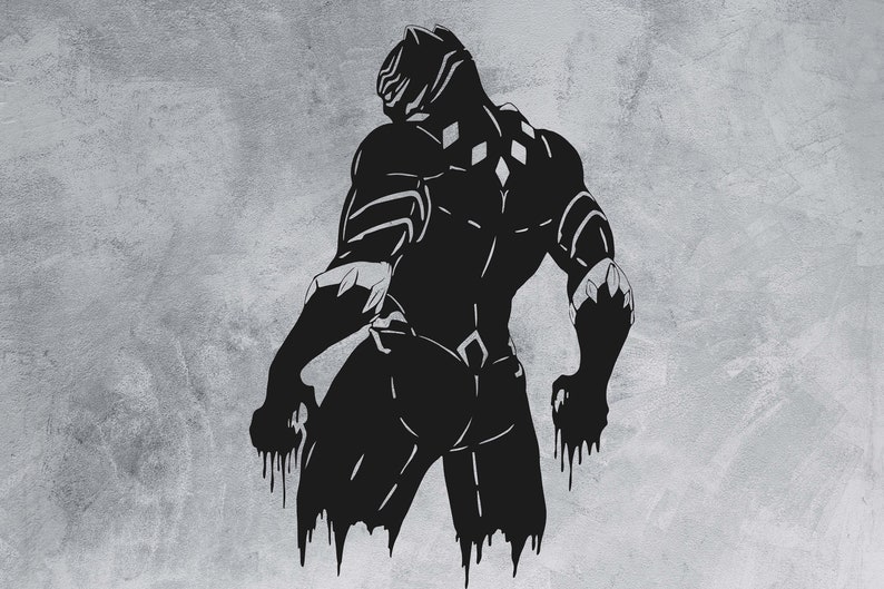 Download Black Panther svg Wakanda svg Marvel Black Panther svg | Etsy