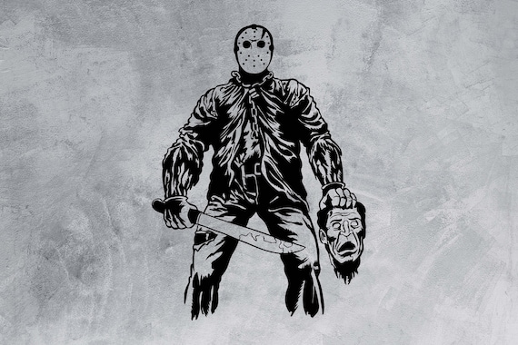 Jason svg Jason Voorhees svg Friday the 13th Jason | Etsy