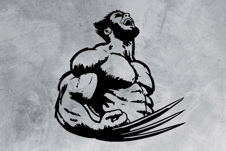 Download Logan svg wolverine svg marvel svg x-men svg Wolverine | Etsy