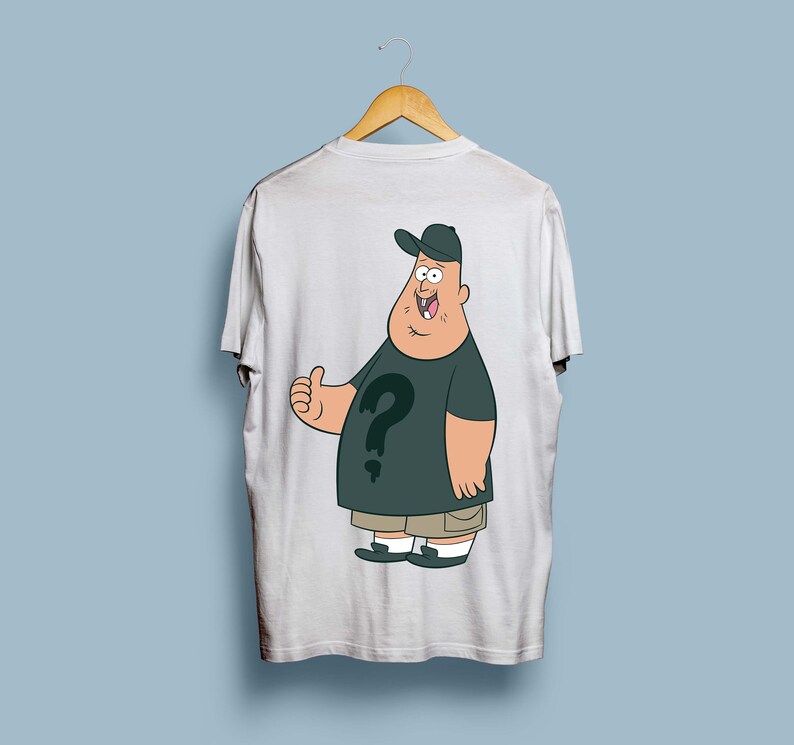 Gravity falls Question mark Mystery Shack Soos Ramirez Etsy
