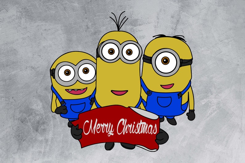 Download Minions svg Despicable Me minion christmas minions | Etsy
