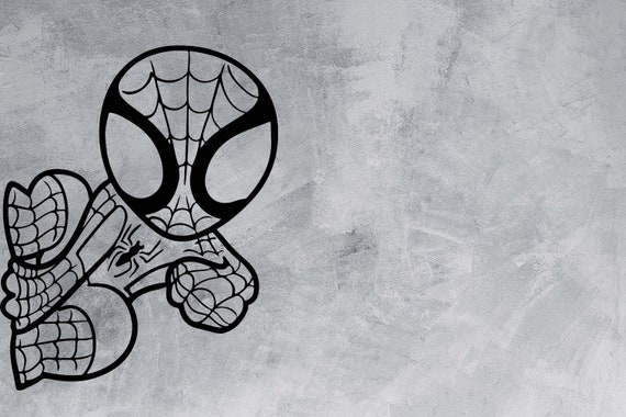Download Spiderman Svg Superhero Svg Spiderman Clipart Spiderman Etsy