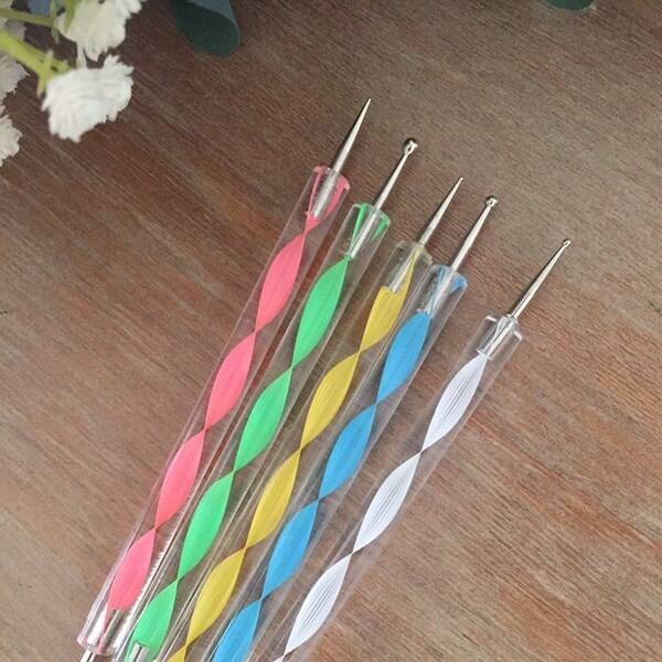 Curved Dotting Tools Etsy