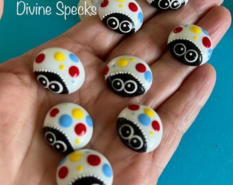 Set Hand Painted - Babies Lady bugs