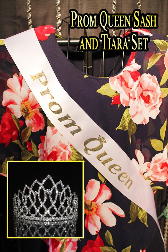 Prom Queen Tiara And Sash