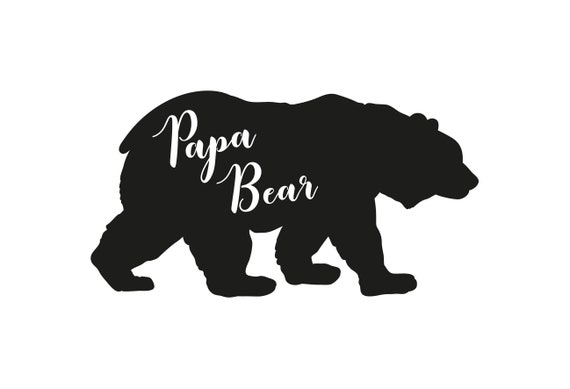 Download 22+ Papa Bear Svg Free Gif Free SVG files | Silhouette and ...