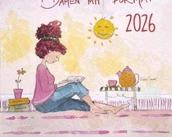 Kalender 2026 - Damen mit Format